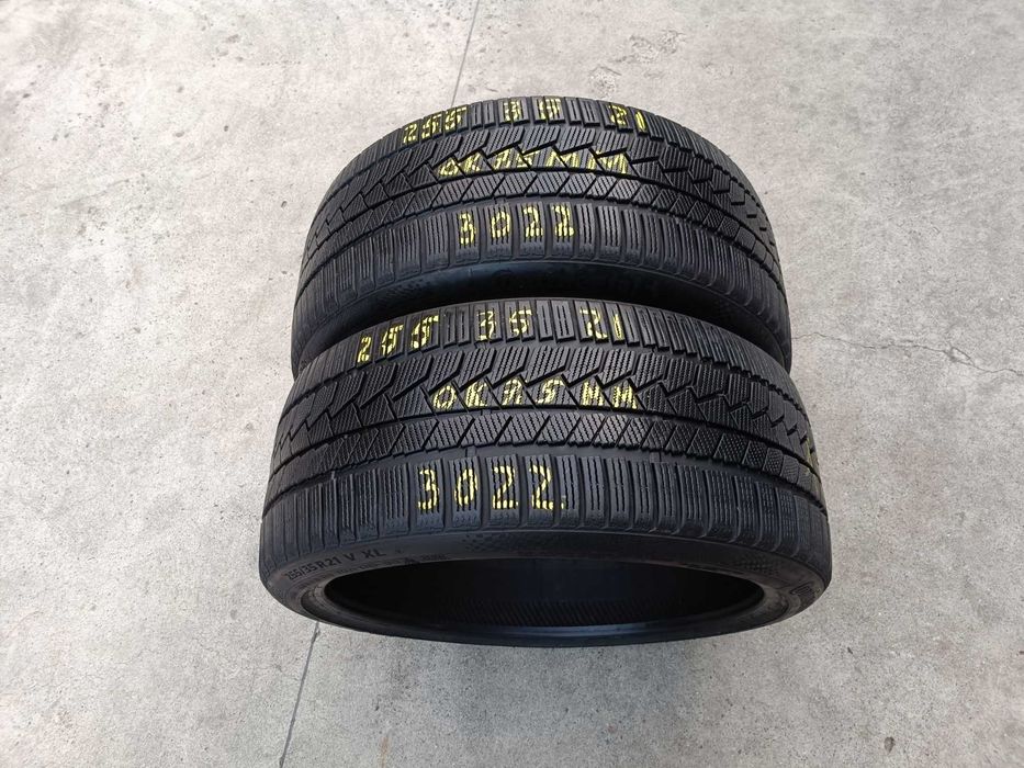 Doua anvelope iarna 255 35 21 continental wintercontact TS 860S profil 7,5 mm