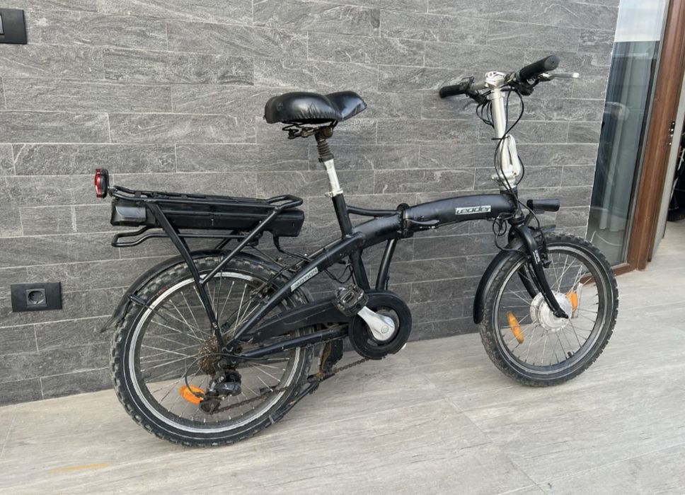Bicicletă electrică pliabilă Leader E-Powered Bike Line – ideală pentru livrări (Glovo/Bolt)