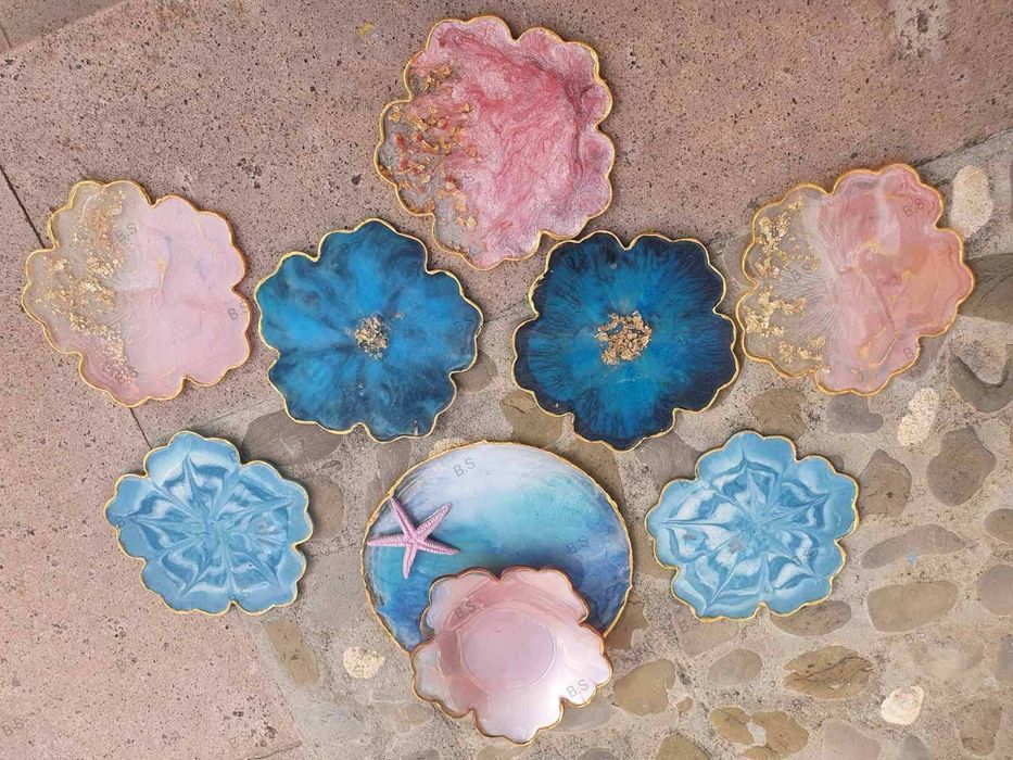 Подноси и подложки от епоксидна смола