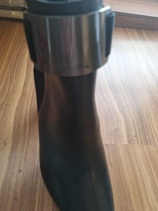 Cizme piele  Calvin klein toc 9cm