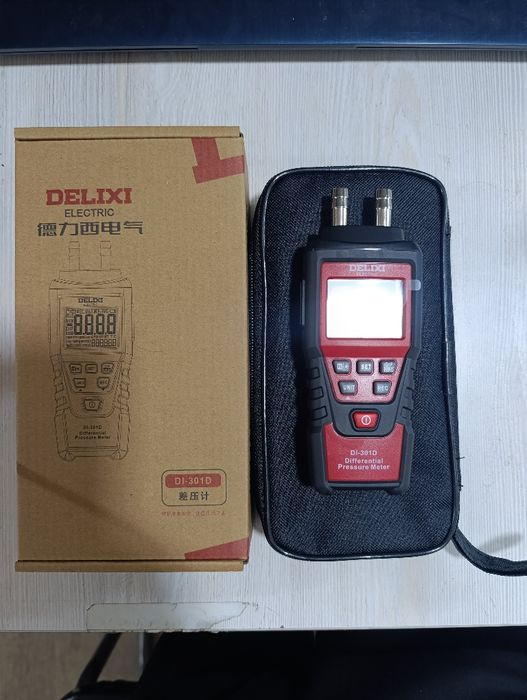 Цифровой манометр Delixi DI-3001D