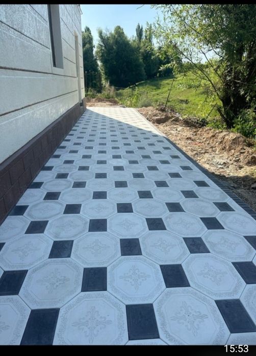 Изготовление брусчатка