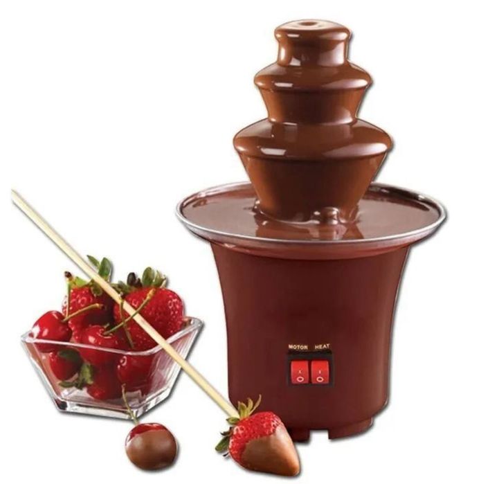 Фонтан шоколадный Фондю Mini Chocolate Fondue Fountain