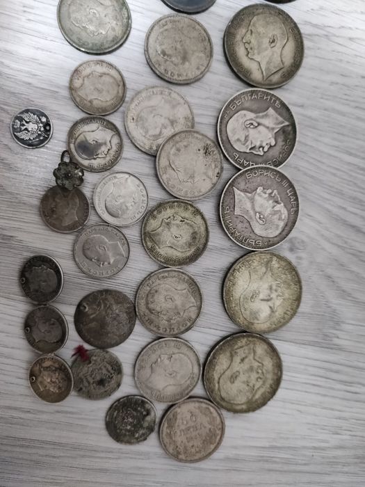 Сребърни монети от царска България