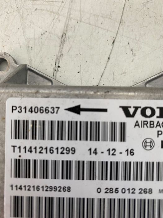 Calculator airbag SRS Volvo S60 V60 XC60 S80 XC70 V70 31406637 31658440