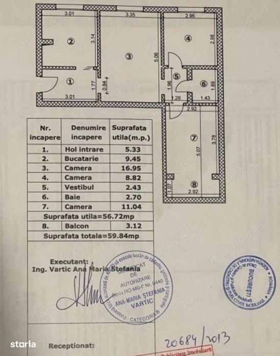 Metrou 1 Decembrie 1918, 3 cam, centrala proprie, boxa la subsol