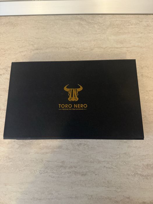 2 curele piele naturala TORO NERO