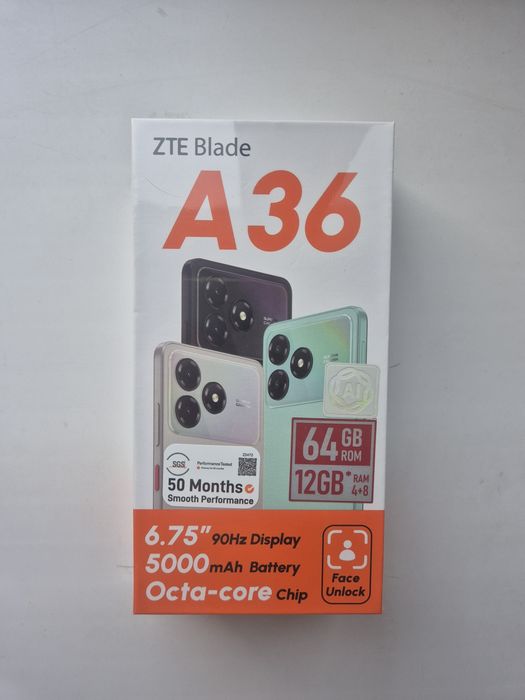 ZTE Blade a36 запечатанный