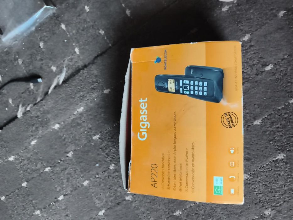 Telefon fix fără fir Gigaset AP220 – nou, nefolosit 78 ron