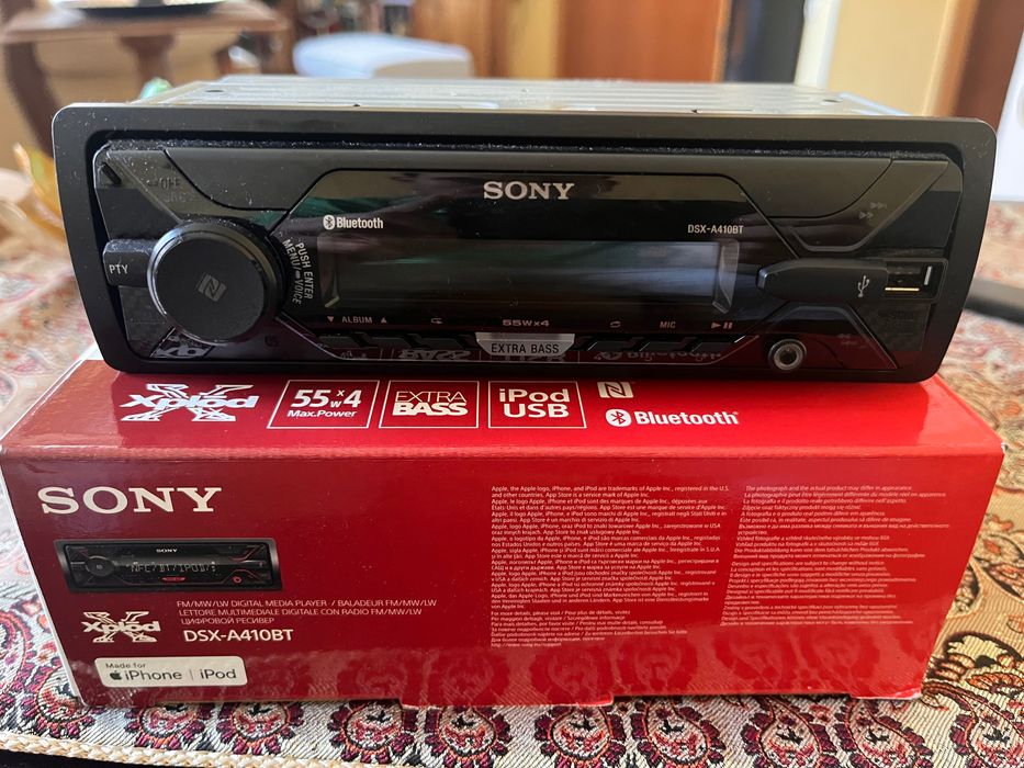 Авто ресийвър SONY DSX-A410BT