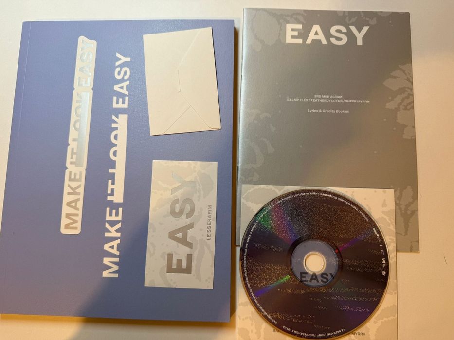 Album Le sserafim Easy Vol2 Featherly Lotus