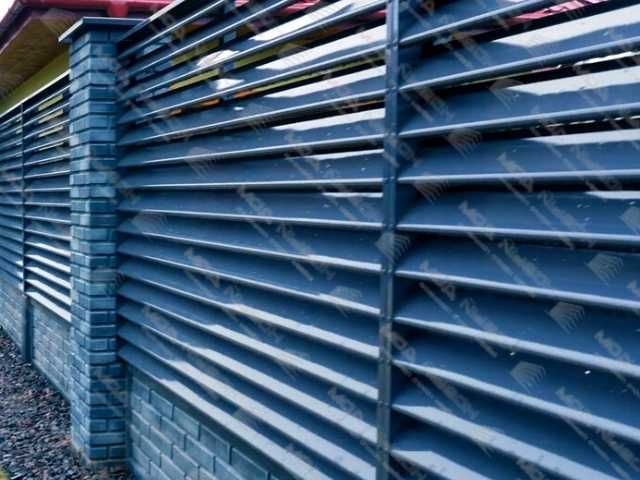 Забор жалюзи еврозабор