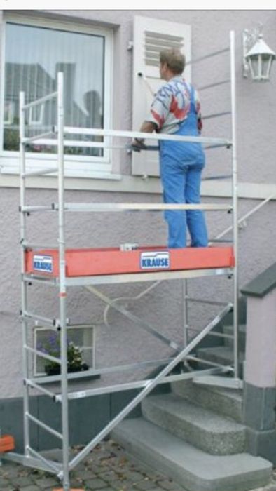 Алуминиево скеле zarges под наем раб. височина от 2 до 9,5