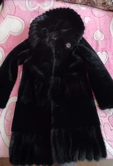 Шубка мутон, размер 42-44