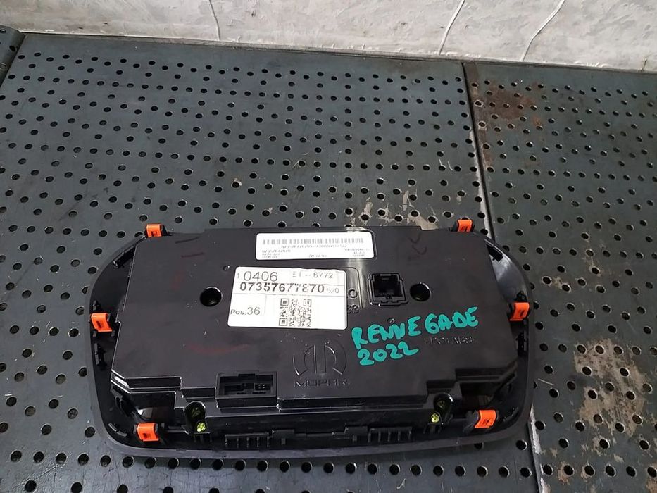 Panou clima ac bloc butoane avarii parcare radio jeep renegade 07357677870