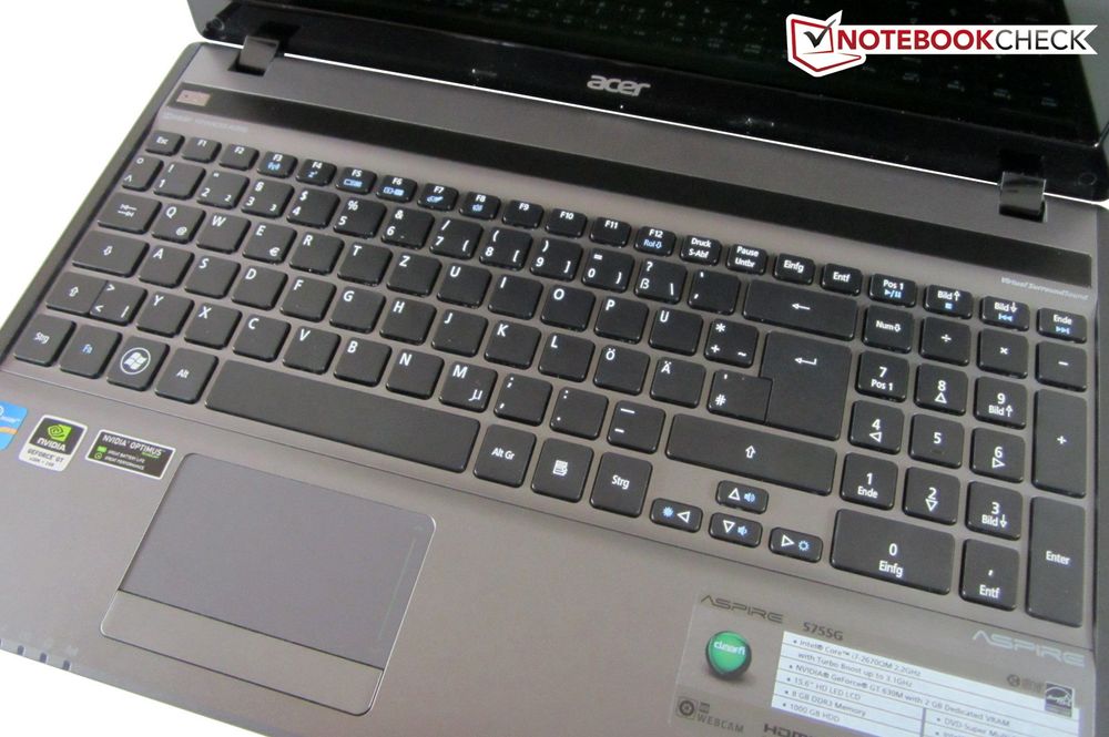 Acer aspire 5755 Multimedia light gaming ofice
