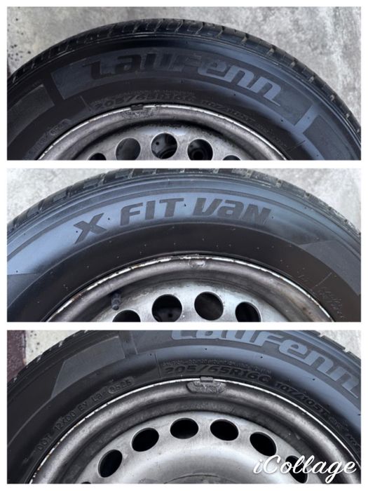 Jante VW T5/T6 205/65R16C cu Anvelope dot 2025/2024