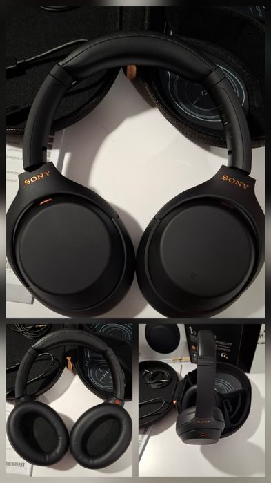 Sony WH-1000XM4  Безжични Bluetooth  шумопотискащи слушалки.