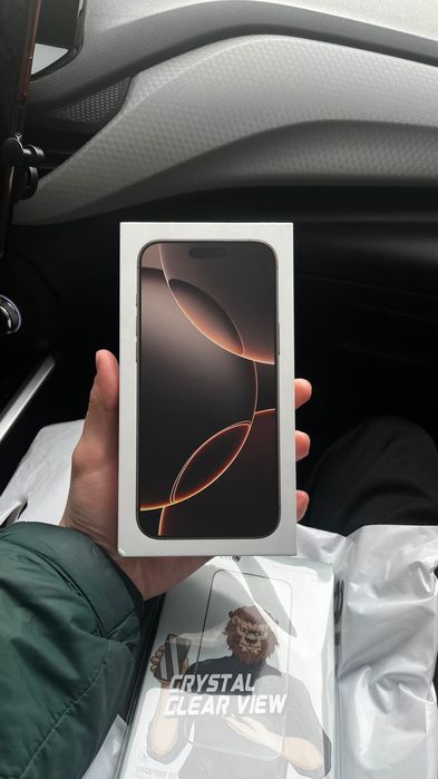 16 pro max, 95%, desert, 1 владелец масло