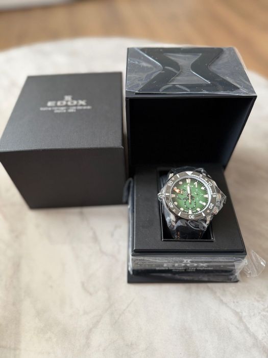 EDOX CO-I CHRONOGRAPH 10242 TIN VIN Мъжки часовник с хронограф и дата