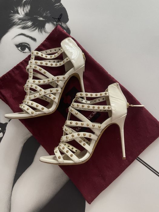 Sandale din piele Sandro Vicari