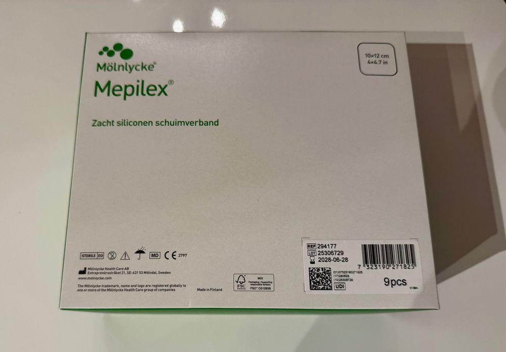 Оригинални медицински превръзки Mölnlycke Mepilex 10×12 см