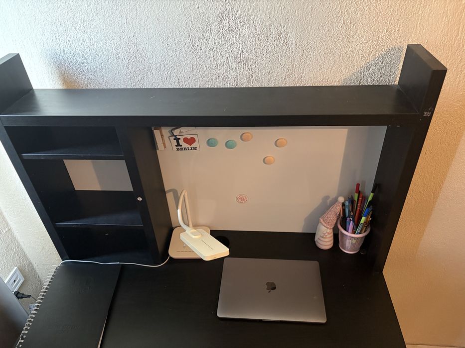 Черно бюро MICKE+ стол IKEA