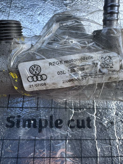 Injectie cbab euro5 vw skoda audi seat passat tiguan golf jetta rampa injectoare pompa injectie pompa vaccum tandem pompa intermediara conducte inject