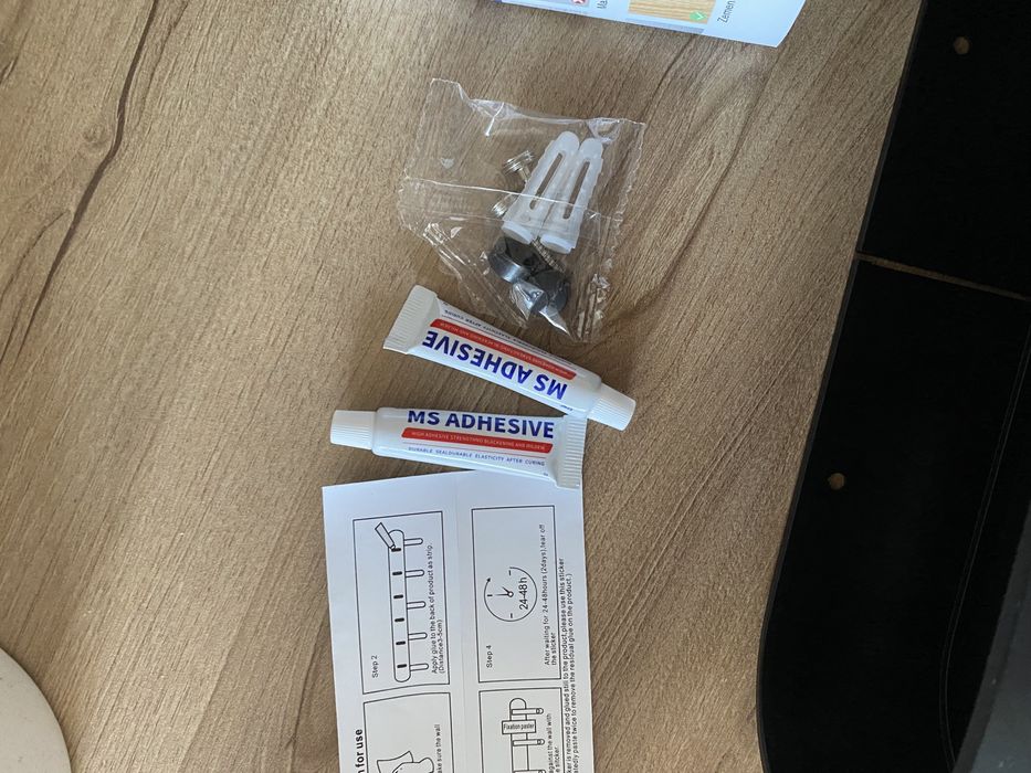 Raft baie metal negru mat