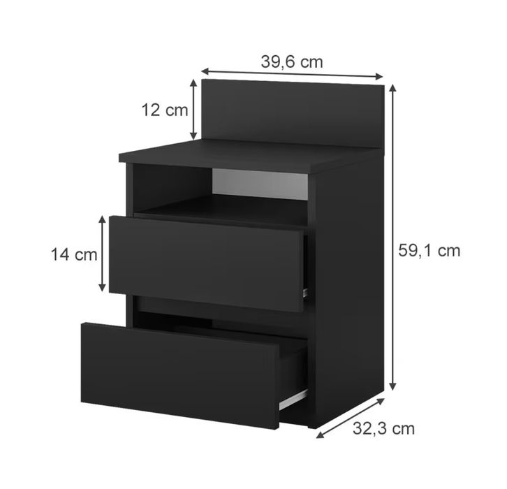 Комплект ДВЕ нощни шкафчета  5800