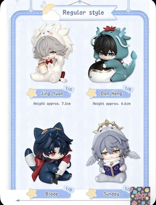 Фигурка Honkai Star rail Дань хэн.