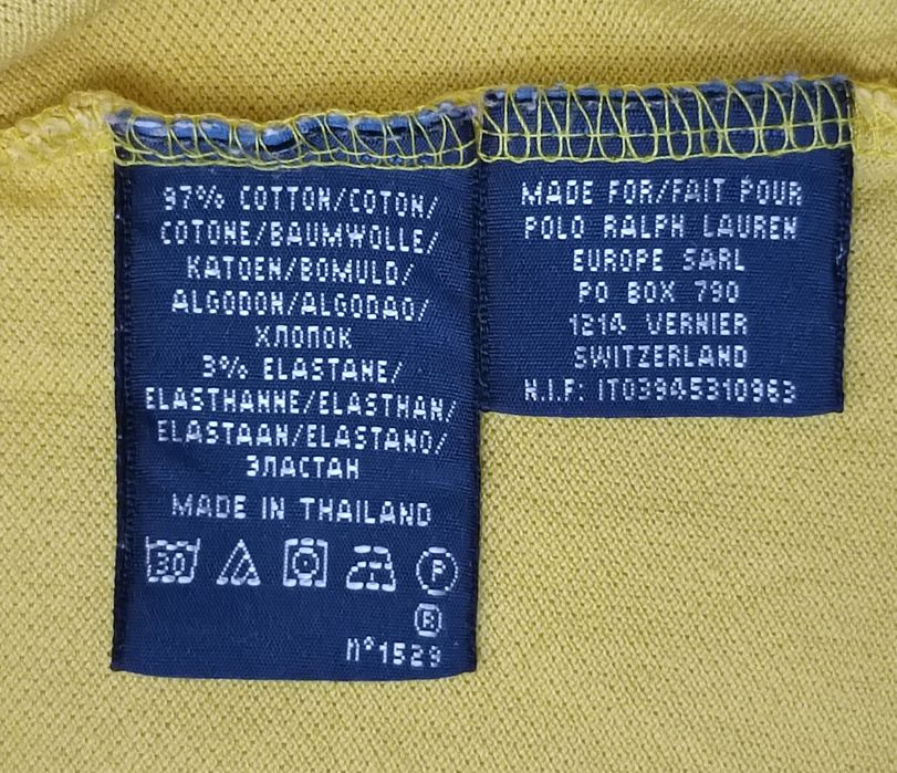 POLO Ralph Lauren оригинална тениска S памучна поло фланелка