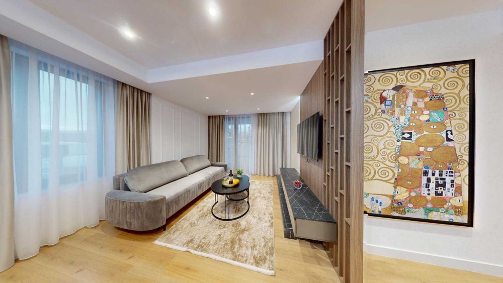 Apartament LUX - 110 mp + terase 50 mp + statie incarcare masini electrice