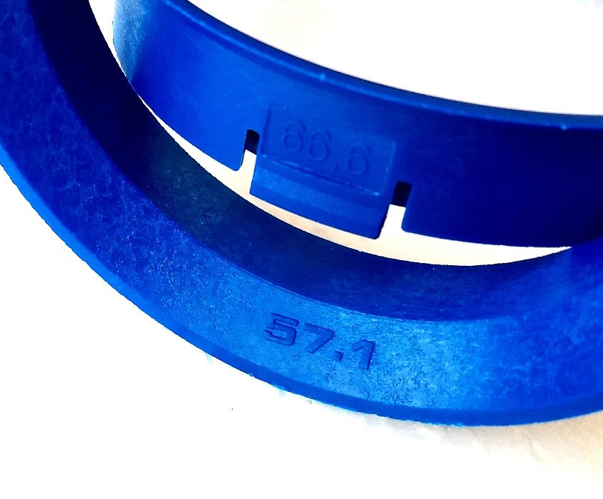 Inele de centrare ghidaj Originale Noi 66,6 la 57,1 VW Audi Skoda Seat