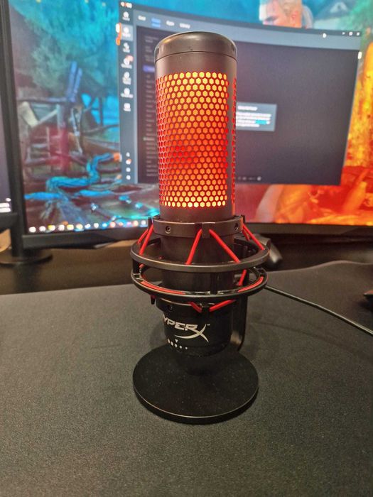 Microfon Gaming/Streaming HyperX Quadcast