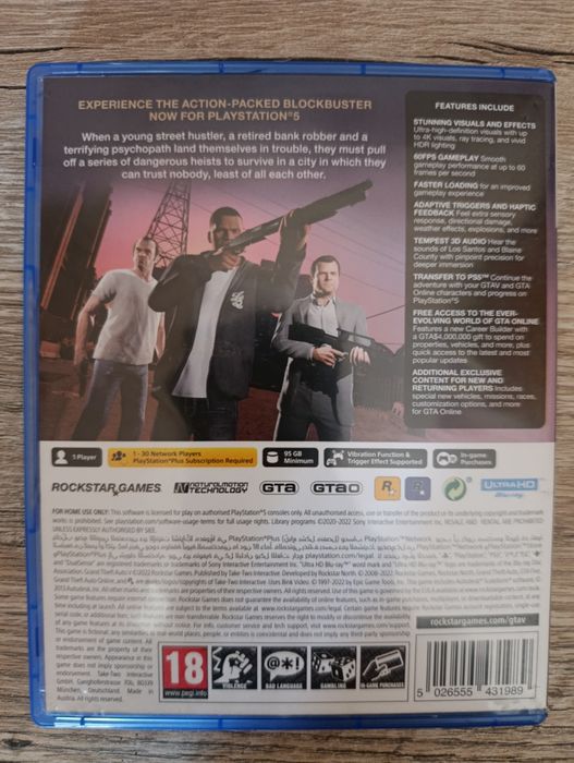 Grand theft auto 5 для ps5