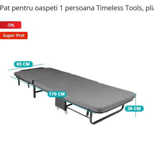 Pat pliabil + saltea