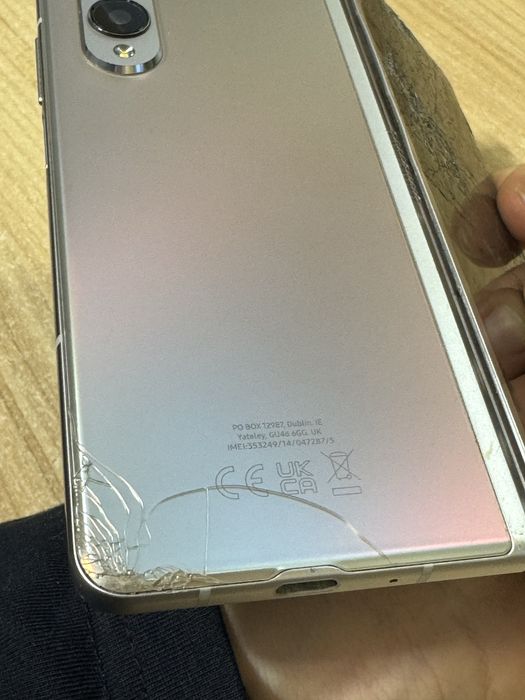 Z Fold3 Fold Samsung Fisurat Crapat Defect Spart