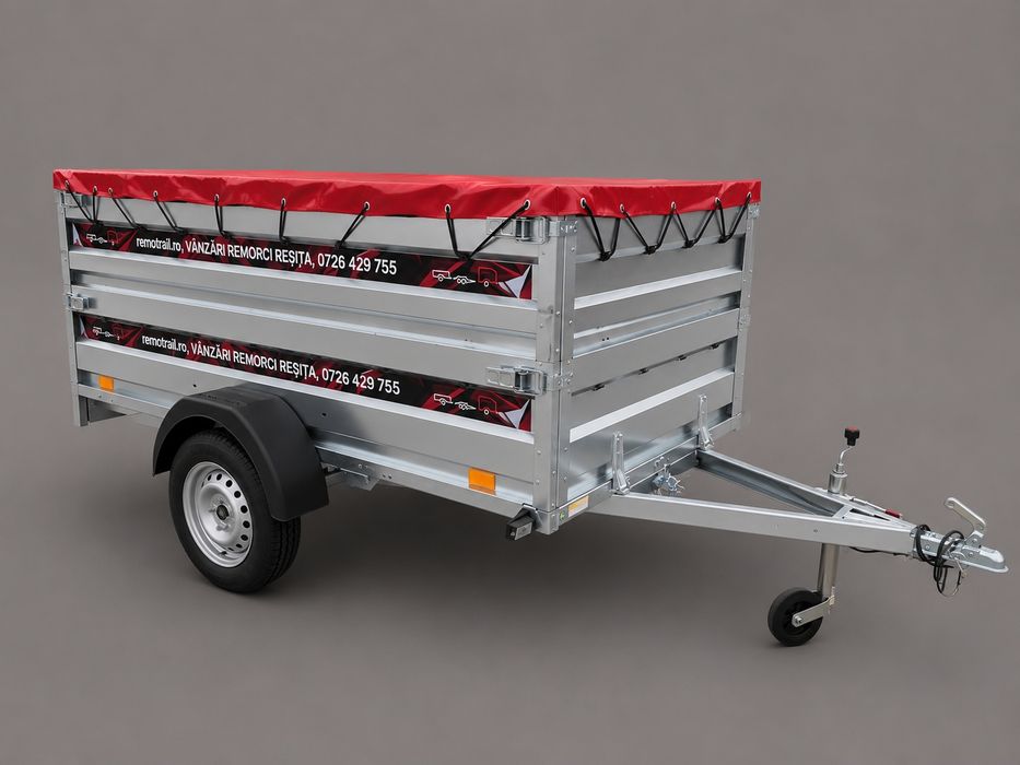 Remorca 750 kg  - diferite modele și dimensiuni