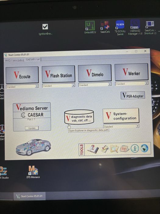 Lenovo T440 Touch Screen + Xentry Star Diagnosis Mercedes