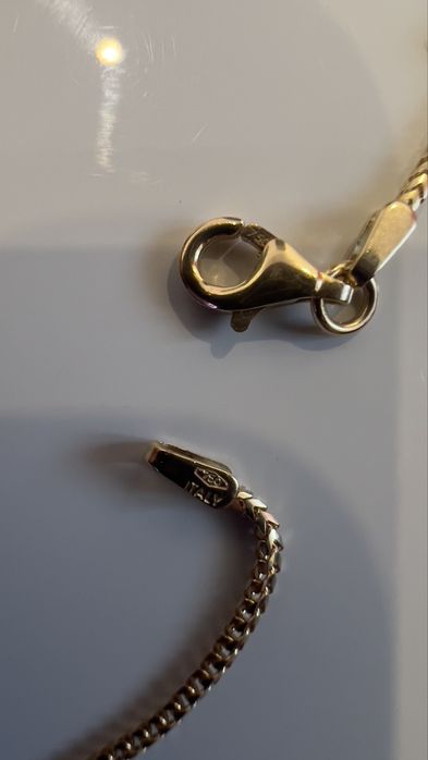 Lanț aur galben 18k nou. Greutate:4.50g, Lungime:40cm, Grosime:1,3mm