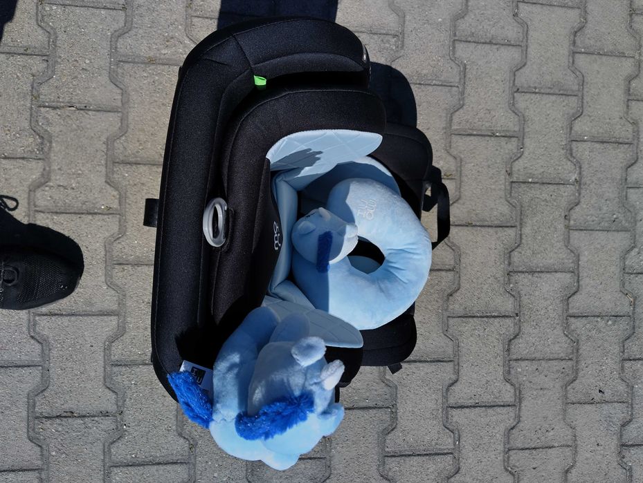 MONI Стол за кола I-SIZE I-SAFE ISOFIX (76-150 см) син