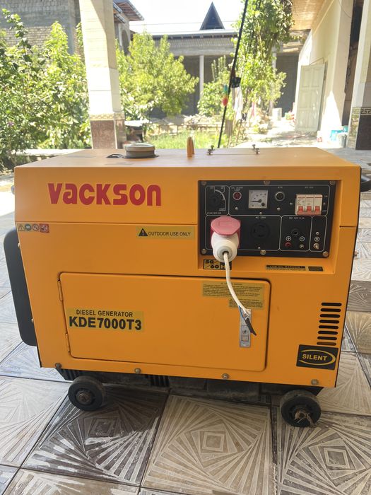 Движок, дизельный генератор Vackson KDE7000T3