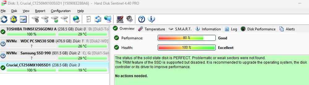 2.5" inch SSD SATA 128GB 256GB Intel Kingston Samsung Crucial Toshiba