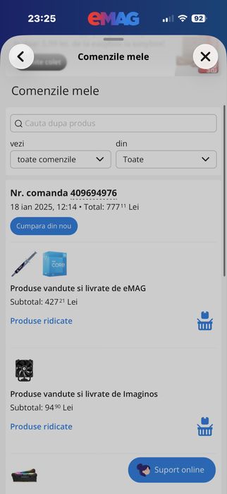 Vand/Schimb i3 12100f rx6700nitro sursa 600w