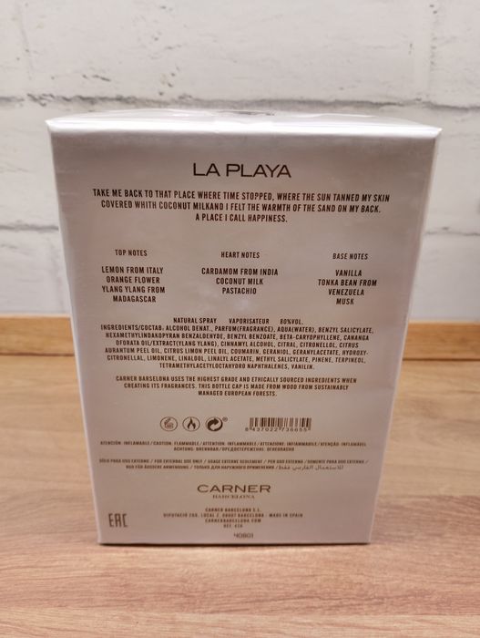 Carner Barselona La Playa 100ml parfum
