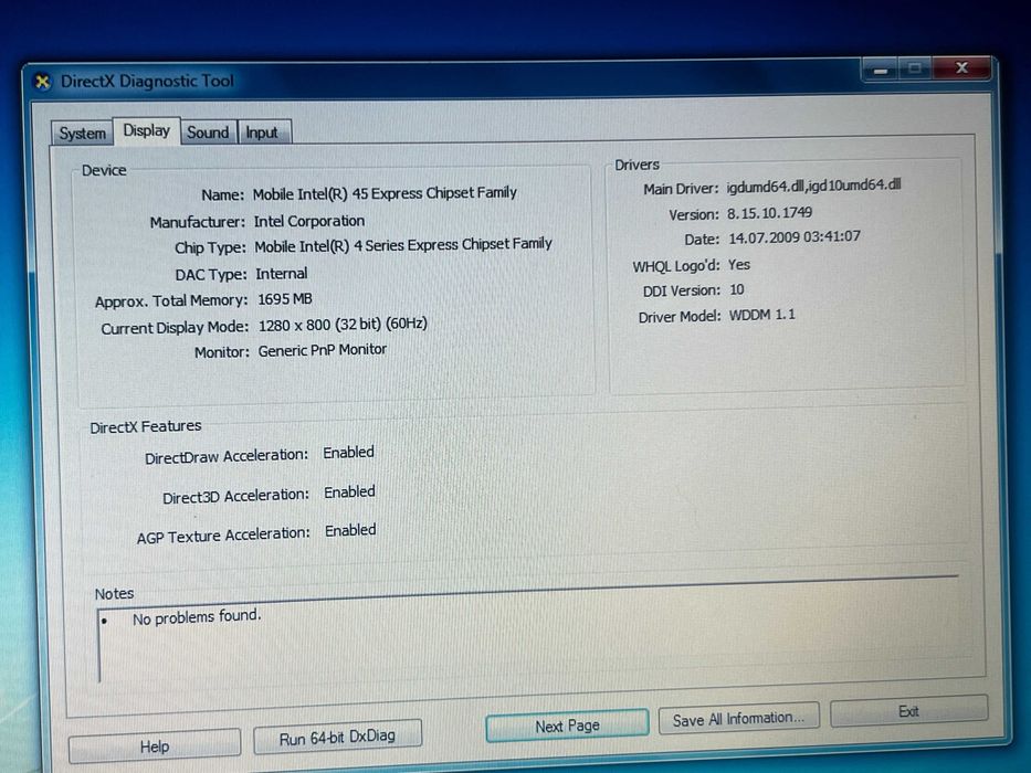 Laptop Lenovo ThinkPad R500 Core2Duo 4GB HDD