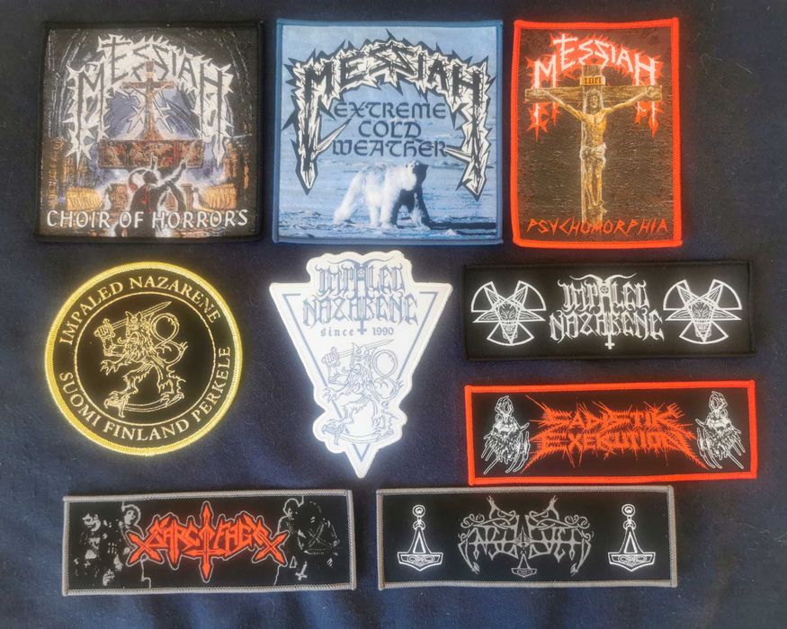 Оригинални блек метъл тениски и нашивки