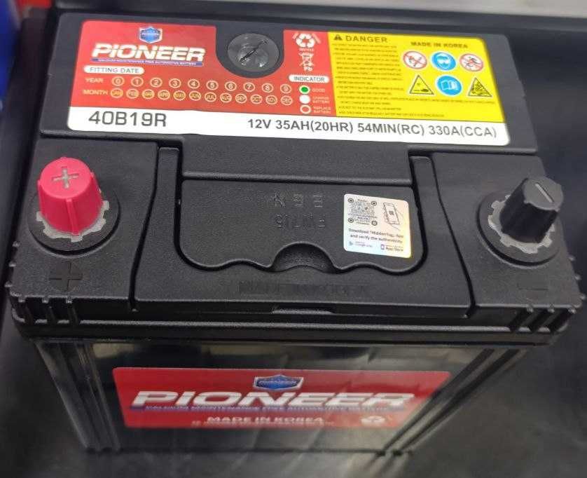 Akkumulyator PIONEER Korea Matiz,Tiko,Damas,Labo.