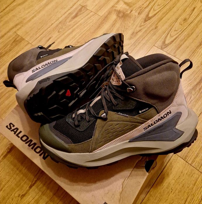 Ghete Salomon Elixir Goretex, masuri 44-45, waterproof, iarna, noi,